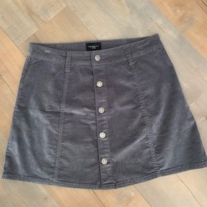 NEVER WORN Celebrity Pink Gray Button-up Skirt